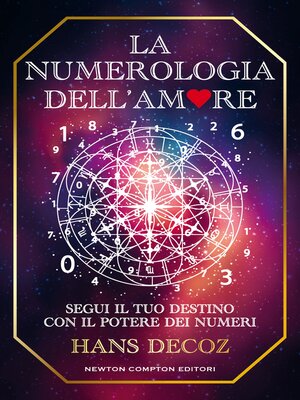 cover image of La numerologia dell'amore